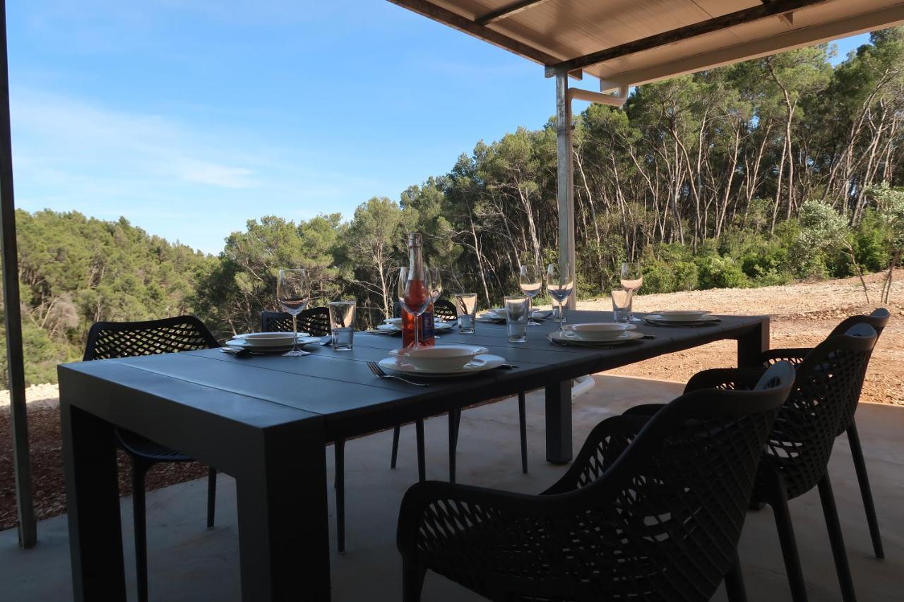 Вилла Robinson Olive Tree Huts Cara Экстерьер фото